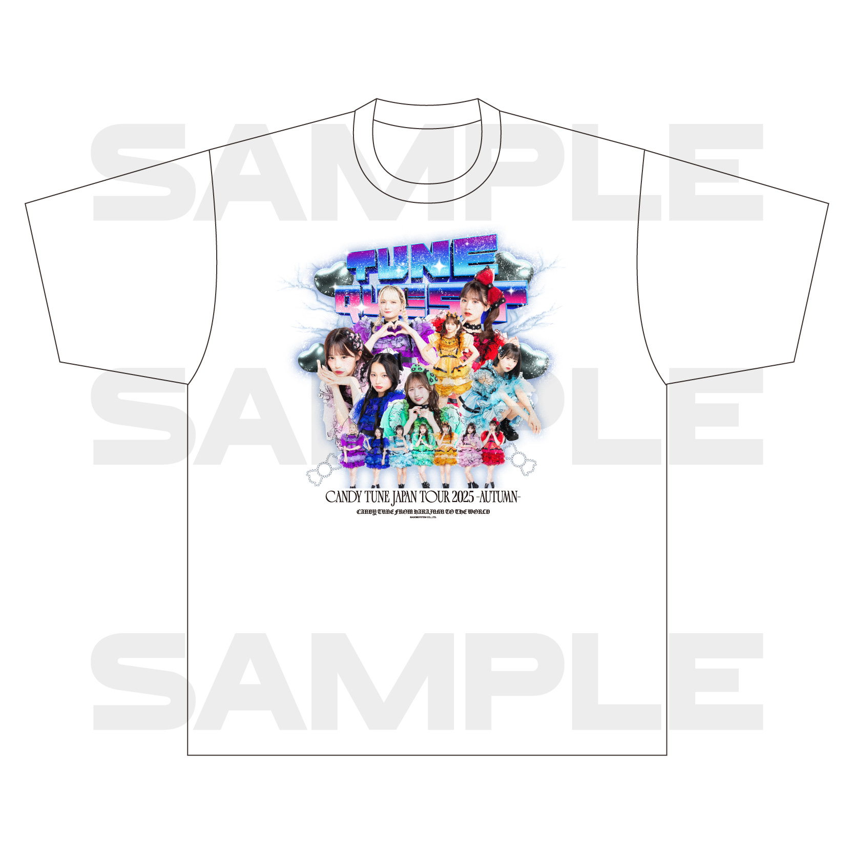 FC限定】TUNE QUEST 2025Tシャツ（ホワイト)【ASOBIMALL(アソビモール)】