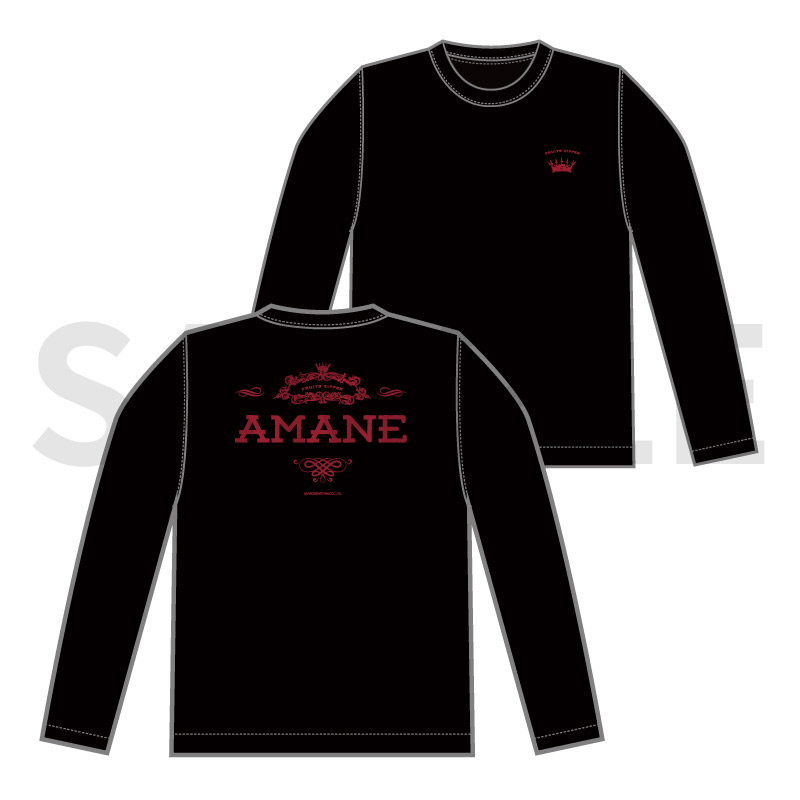 FRUITS ZIPPER OSHI API ロングスリーブ 月足天音 FRUITS ZIPPER