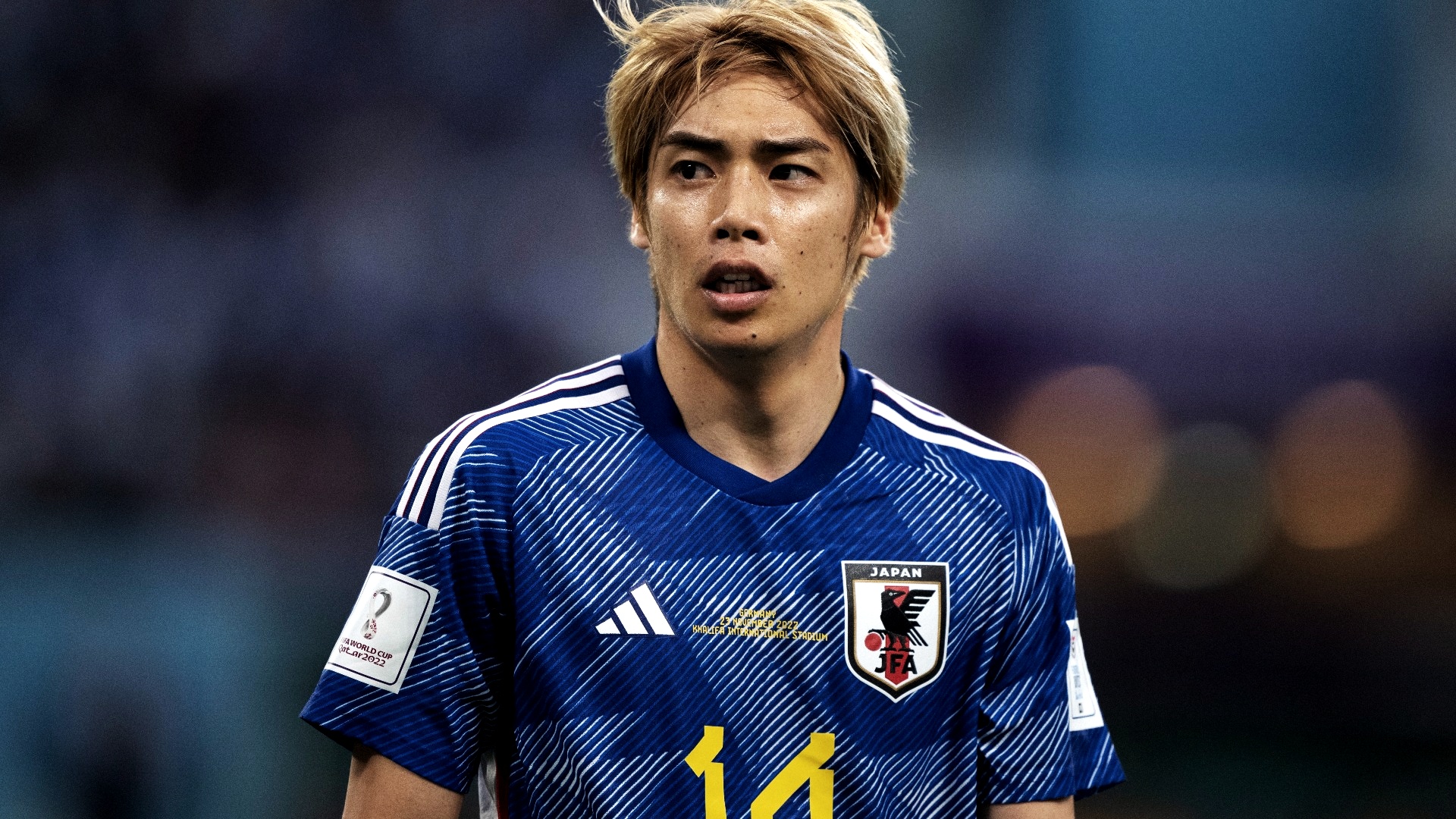 正規品／カタールW杯モデル】伊東純也 ＃14 日本代表 2022（H