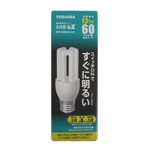 EFD15EN13Z (東芝)｜60W形｜電球形蛍光灯｜電材堂【公式】