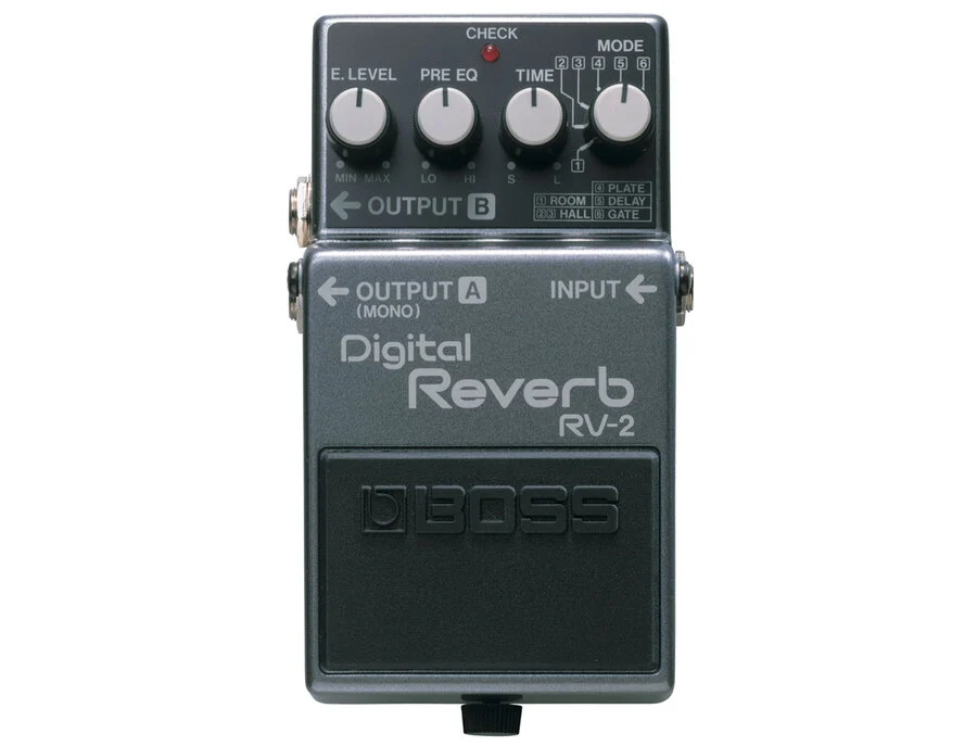 ギター BOSS Digital Reverb RV-2 Boss RV-2 Digital Reverb - What To
