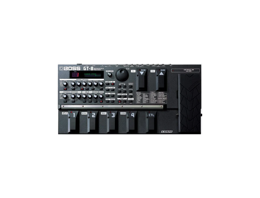 Boss GT-8 Guitar Effects Processor - What To Know & Where To Buy