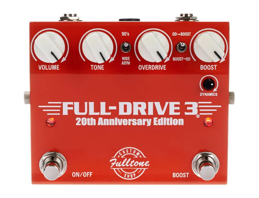 Fulltone Fulldrive 3 20th Anniversary - What To Know & Where To