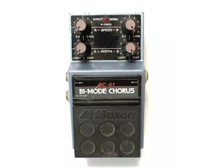Maxon BC-01 マクソン ギター用 エフェクター BI-MODE CHORUS 動作OK