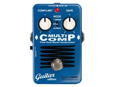 EBS MultiComp True Dual Band Compressor Pedal - What To Know