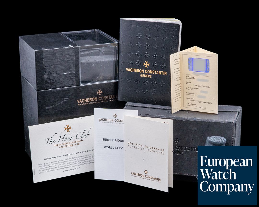 53435) Vacheron Constantin Patrimony Middle East Edition Manual