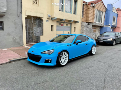 2013 Subaru BRZ Premium with 18x9.5 Option Lab R716 and Michelin
