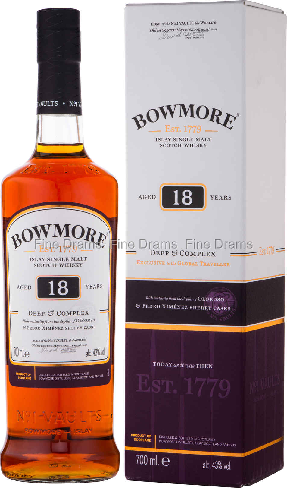 Bowmore 18 Year Old Deep & Complex Whisky