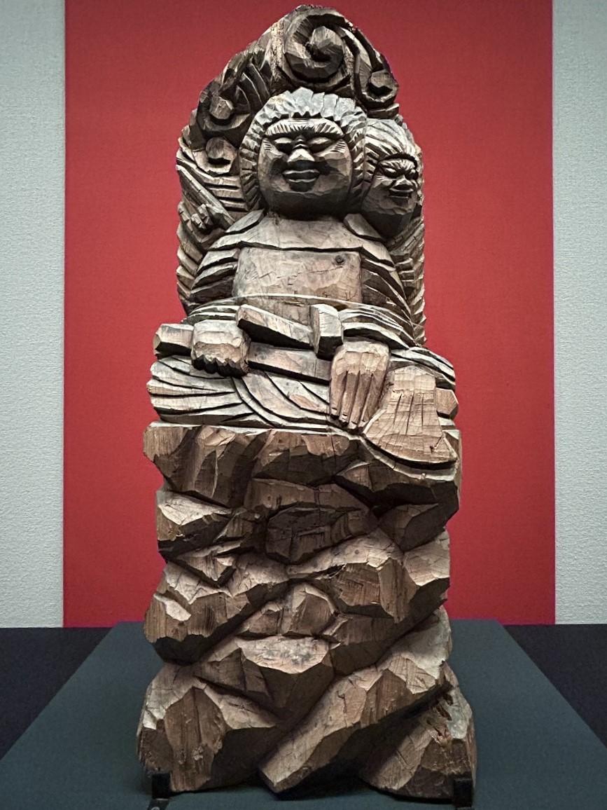 円空仏 仏像 木彫り 日本橋・三井美術館で円空展 木彫りの神仏像