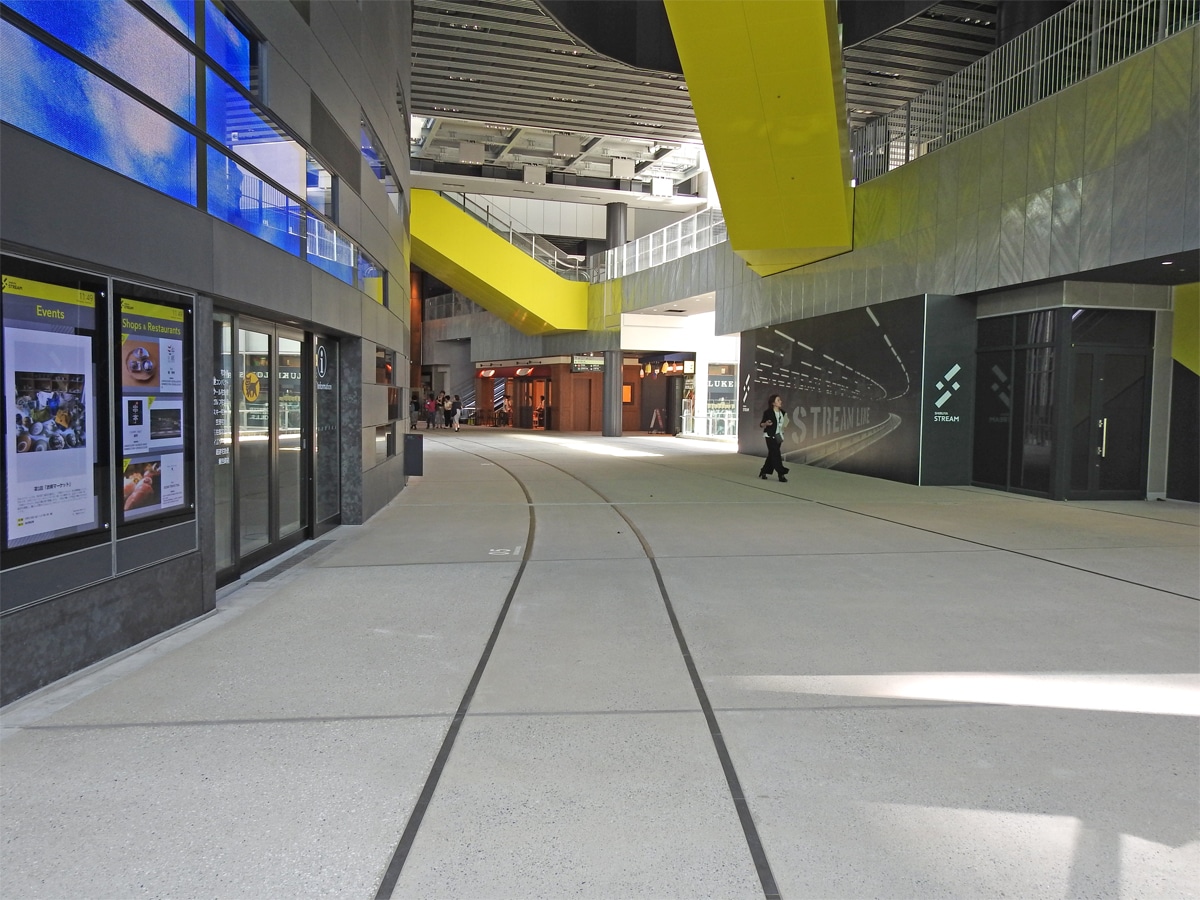 東横線のレールを埋め込む通路も＝渋谷ストリーム開業へ - シブヤ経済新聞