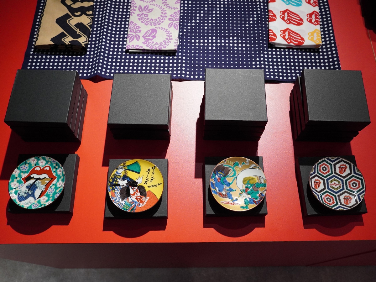 限定品‼️ローリングストーンズ 九谷焼 豆皿 3個セット 新品 バラ売り