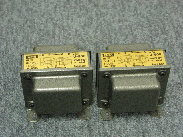 TANGO タンゴ TANGO U-808 ペア 20W 100mA 出力トランス ∝CC0025