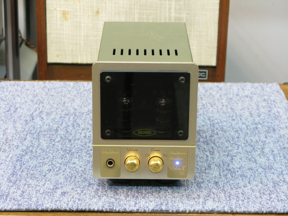 東京 SOUND ValveX-SE 真空管ヘッドホンアンプ 本体＆取扱説明書