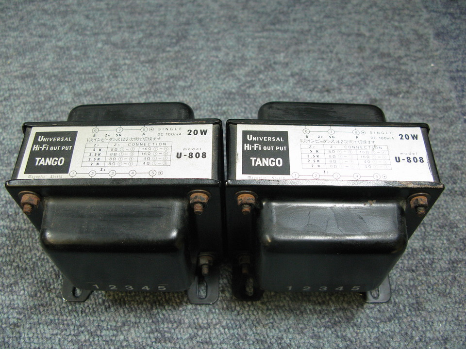 出力トランス TANGO U-808 TANGO U-808 Hi-Fi Output Transformer