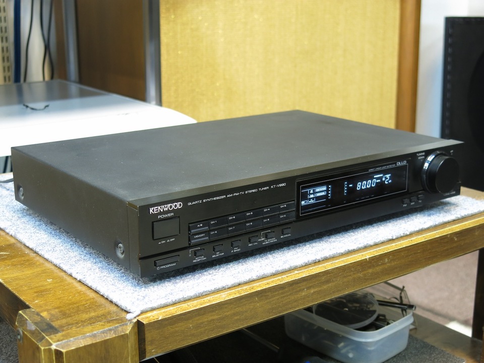 現状渡し 定価59,800円 ケンウッド KT-V990 ステレオ チューナー 完動