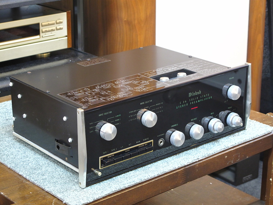 McIntosh マッキントッシュ C26 プリアンプ 最終値下げ 2026年最新
