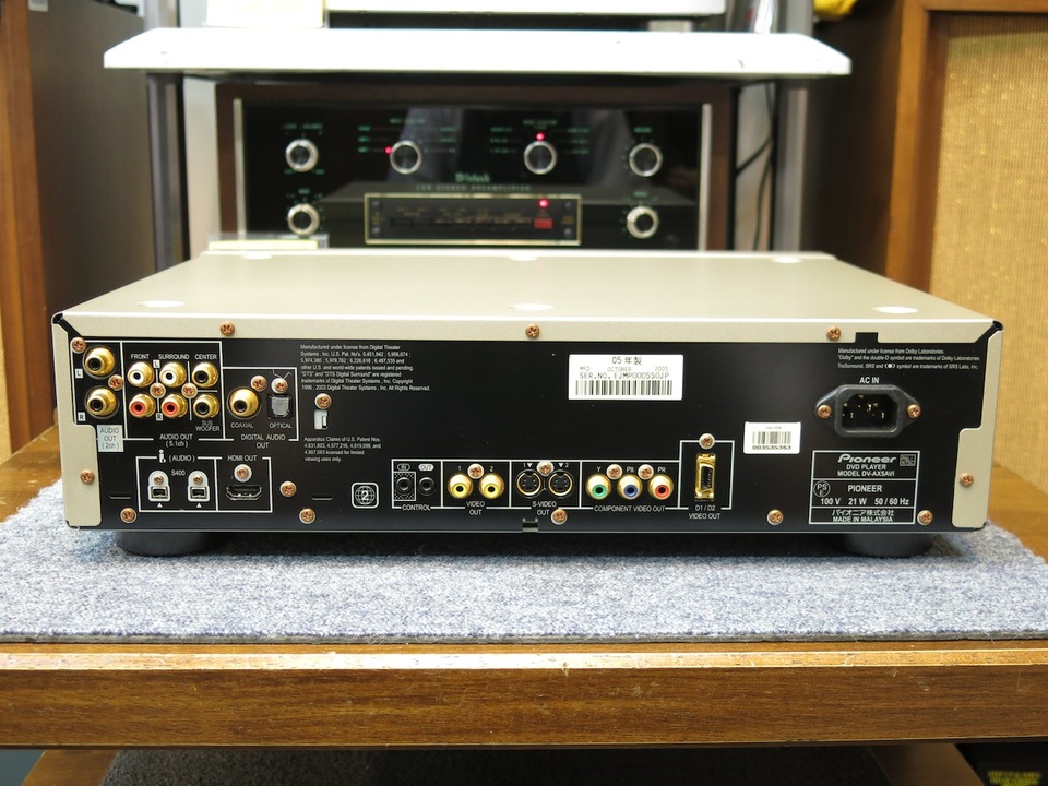 DV-AX5AVi Pioneer - 中古オーディオ 高価買取・販売 ハイファイ堂