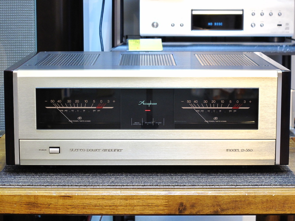 アキュフェーズ P-360 Accuphase P-360 Stereo Power Amplifier Tested