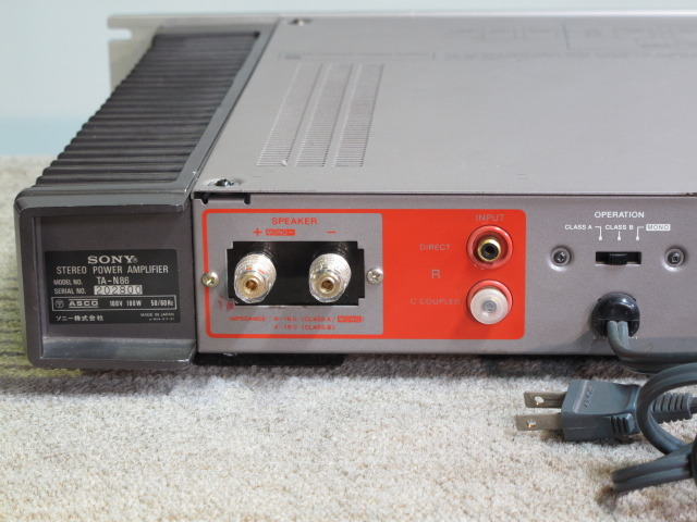 SONY ソニー ステレオパワーアンプ TA-N86 【公式通販】