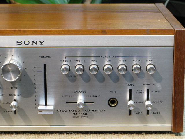 TA-1150 SONY - 中古オーディオ 高価買取・販売 ハイファイ堂