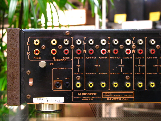 Pioneer パイオニア ステレオコントロールアンプ C-90 【公式通販】