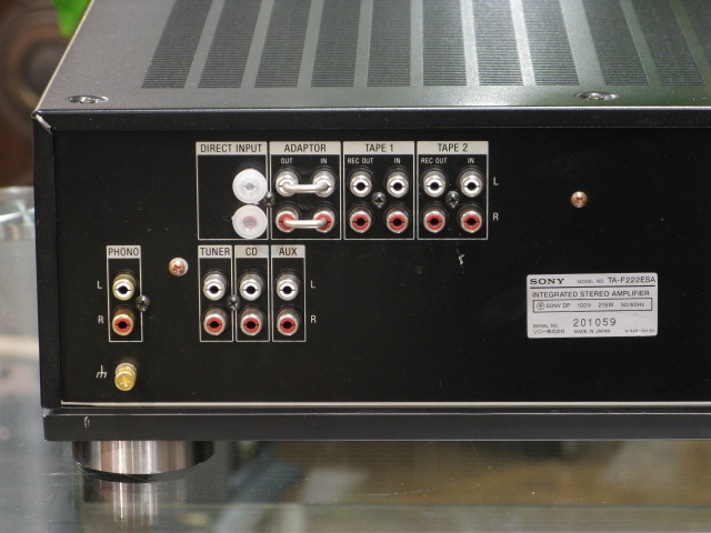TA-F222ESA SONY - 中古オーディオ 高価買取・販売 ハイファイ堂