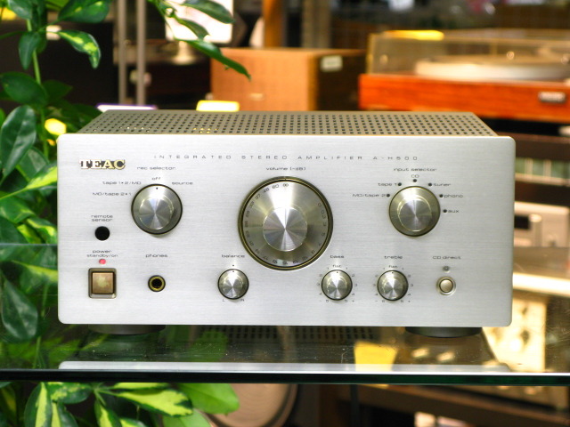 TEAC A-H500 プリメインアンプ テアック ゴールド TEAC A-H500