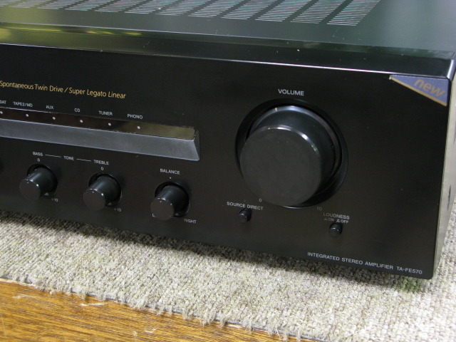 動作品】SONY TA-FE570 インテグレーテッドステレオアンプ 動作品SONY