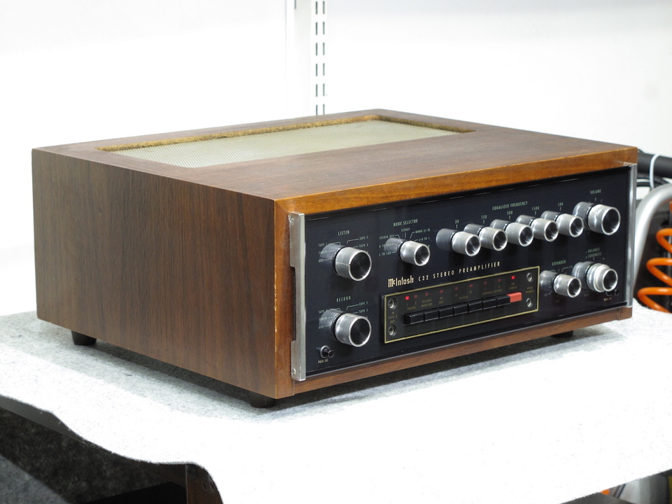 マッキントッシュC32プリアンプ当時定価¥780000 マッキントッシュC32