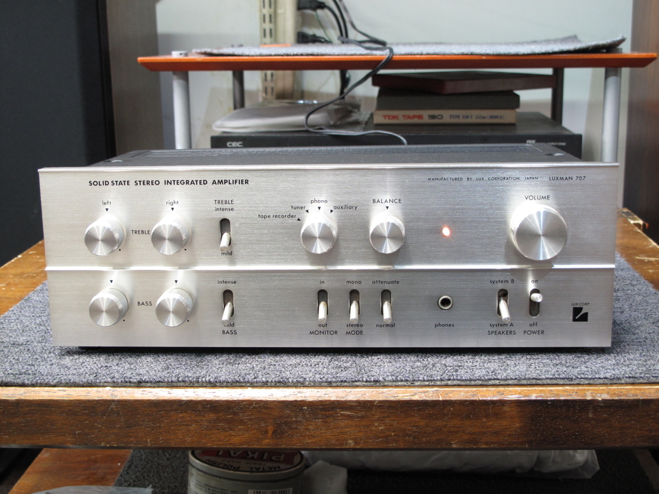 Luxman SQ-707 プリメインアンプ整備済 Luxman SQ-707 プリメイン LUX