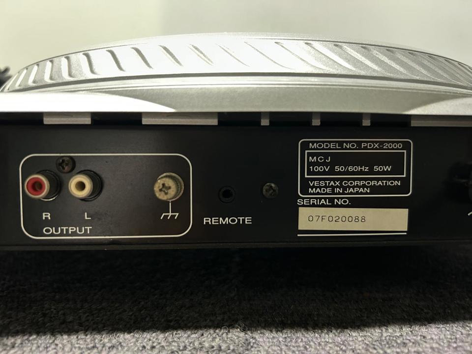 値下げ不可 VESTAX PDX-2000 わからない為ジャンク品扱い 値下げ不可