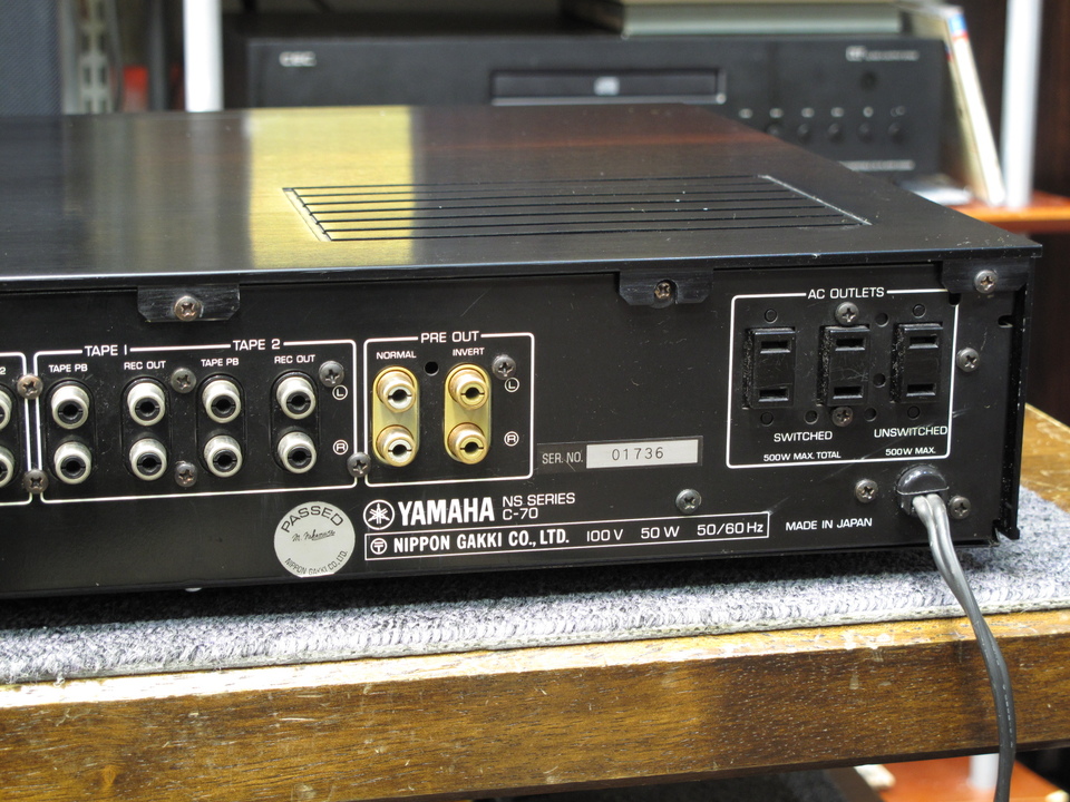 完全動作品】YAMAHA C-70 プリアンプ コントロールアンプ 美品 Yamaha