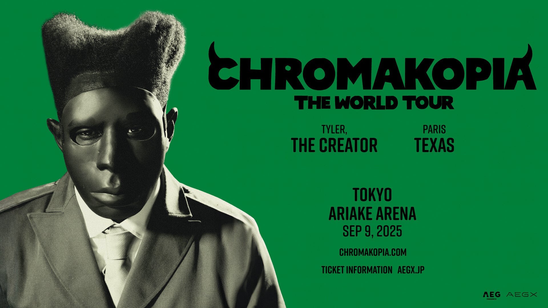 Tyler, The Creator Chromakopia ロンT会場限定 tyler-the-creator