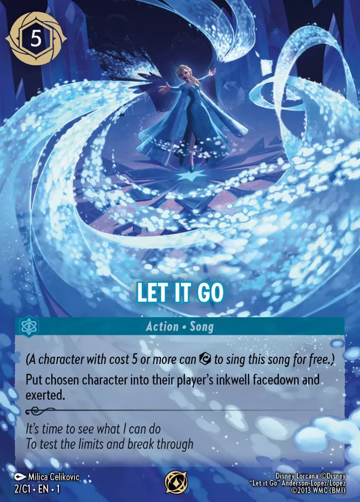 Let it go プロモ ロルカナ let it go レットイットゴー プロモ