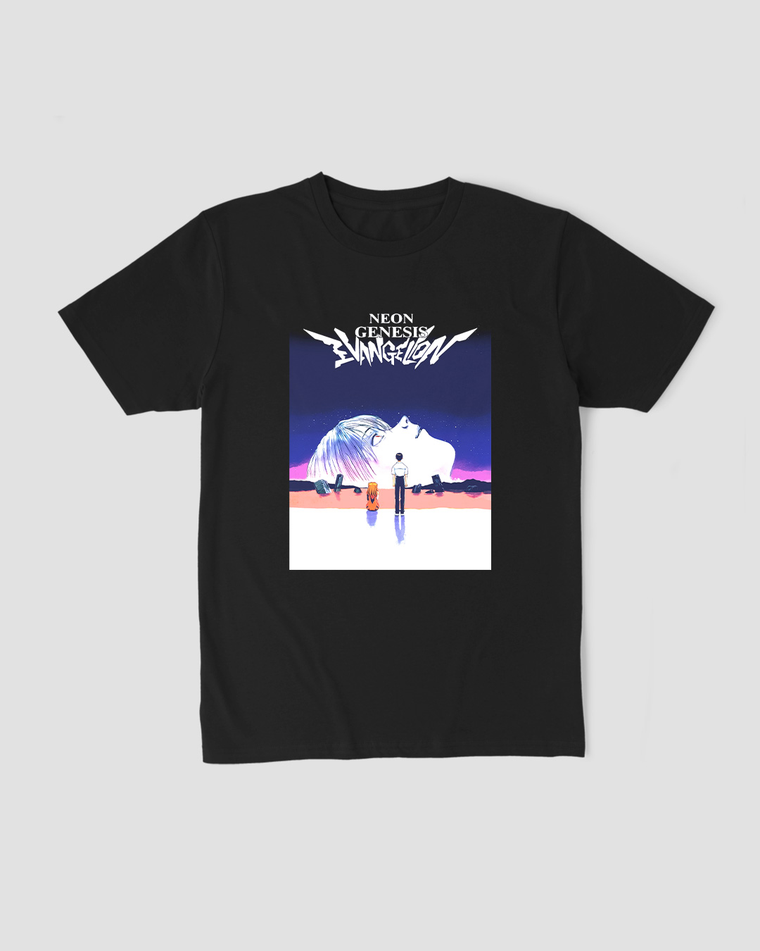 T-Shirt Quality Camiseta Neon Genesis Evangelion NGE Mind The Gap