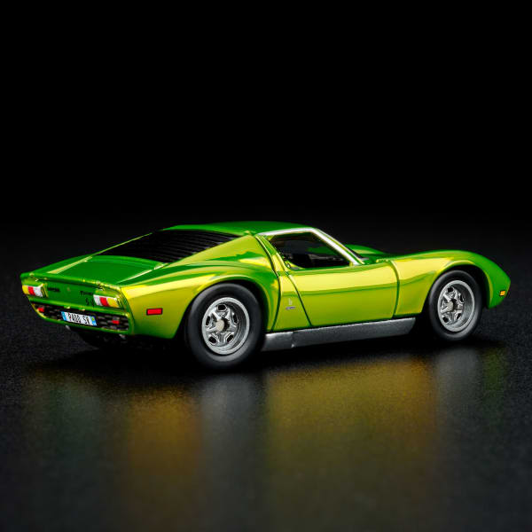 RLC Exclusive '71 Lamborghini Miura P400 SV | Mattel Creations