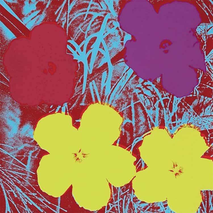 Andy Warhol, Flowers 71, from Flowers Portfolio, 1970, Screen