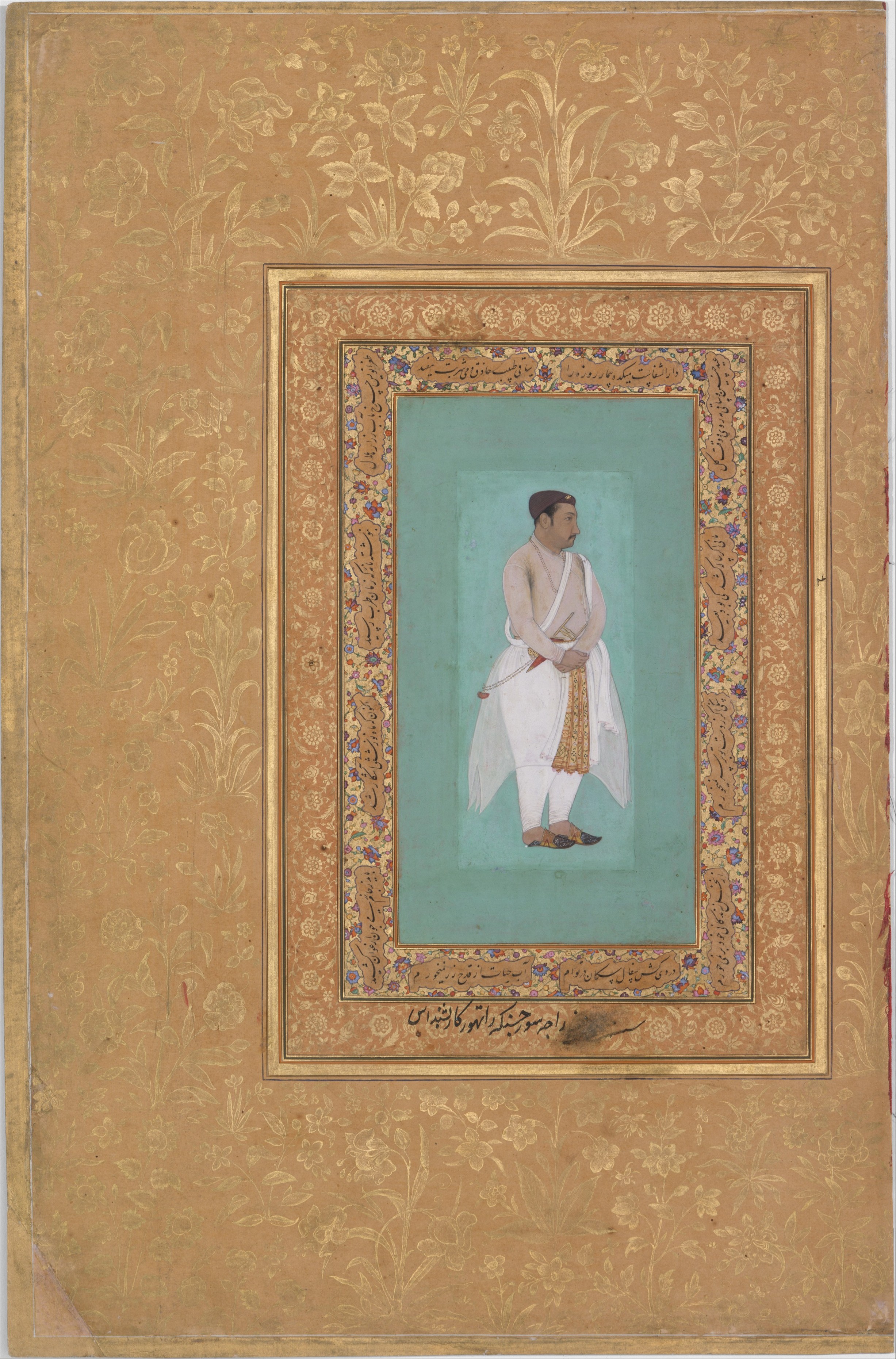 額縁 Late King Birendra Painting A2:No Frame Late King Birendra