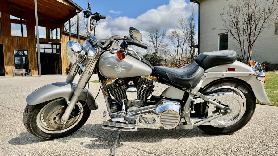 1990 Harley-Davidson FLSTF Fat Boy For Sale At Auction - Mecum