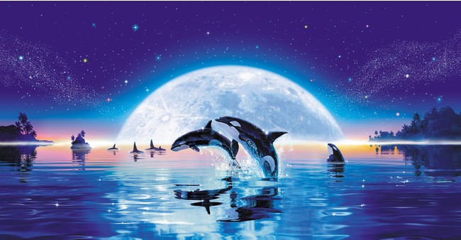 クリスチャンラッセン 絵画 クリスチャン・ラッセン絵画 ラッセン ミニ