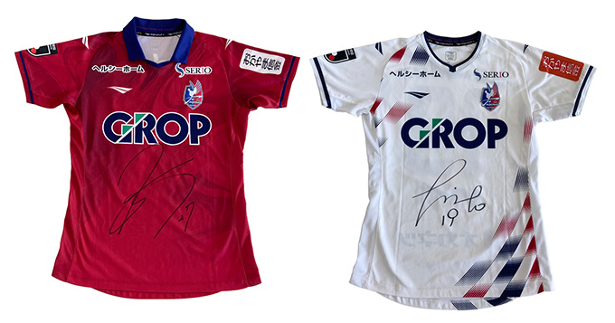 貴重 岡山ガス サッカー応援ユニフォーム Fサイズ 12番 旧ユニ 貴重