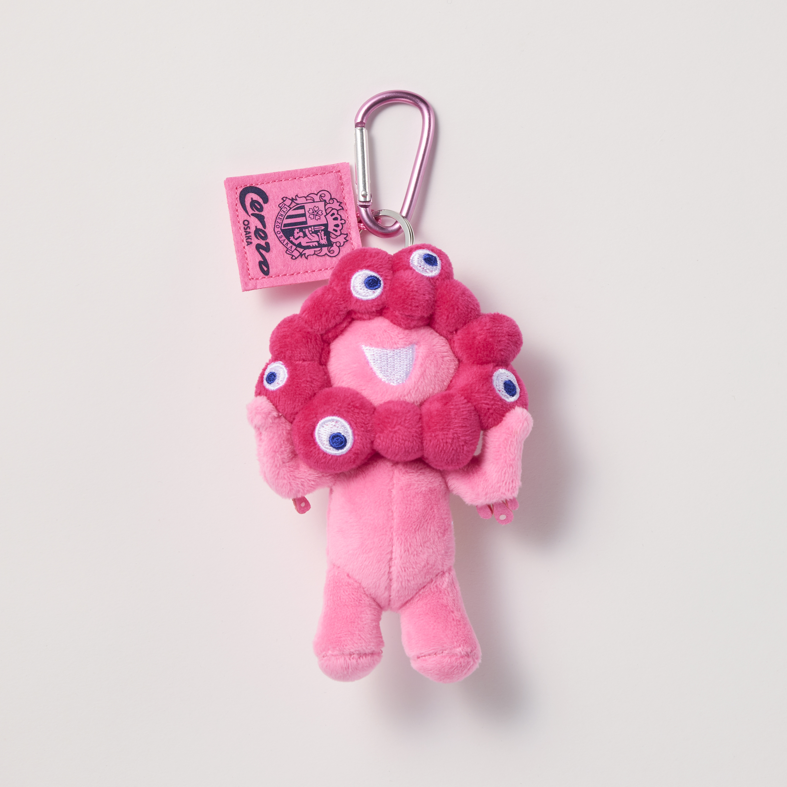 関西万博 桜 ミャクミャク ピンク カラビナ付きマスコット