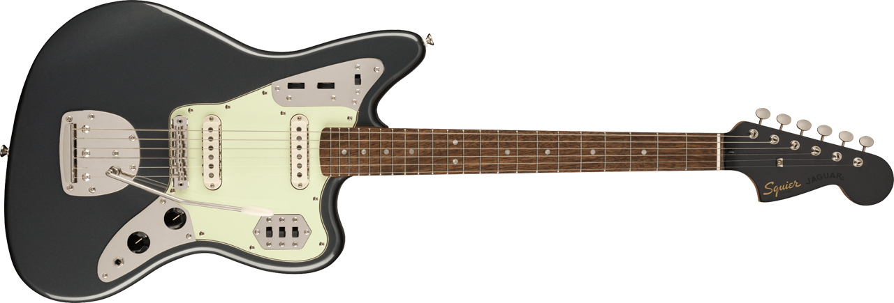 Squier Classic Vibe '60s Jaguar (Charcoal Frost Metallic) | USA