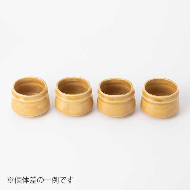 ころ湯呑 瀬戸焼 口紐黄｜食卓の道具｜中川政七商店 公式サイト