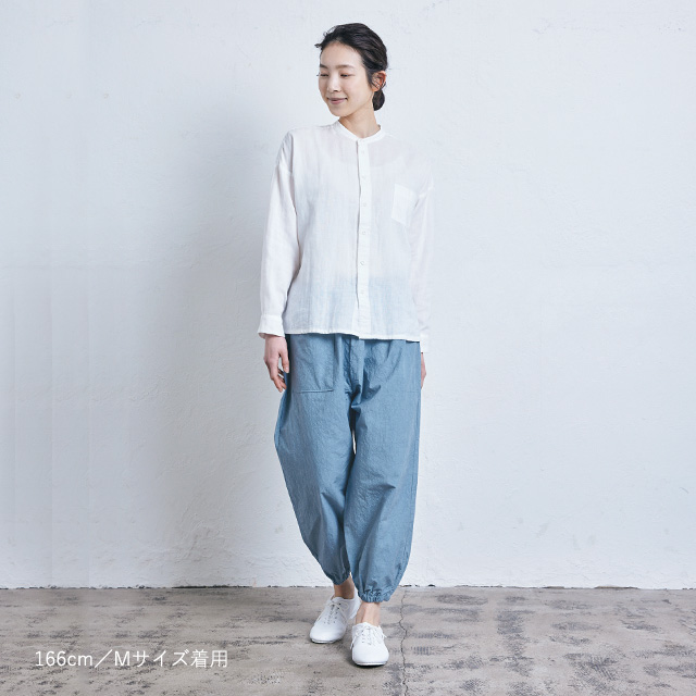 WEB限定】タイプライター生地のもんぺパンツ｜衣料品｜中川政七商店