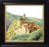 平山郁夫「シルクロード古都幻想より『西都長安大街』」銅版画 :: 絵画