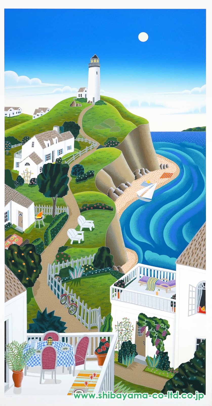 トーマス・マックナイト ナンタケット 灯台 アートポスター 2026年最新