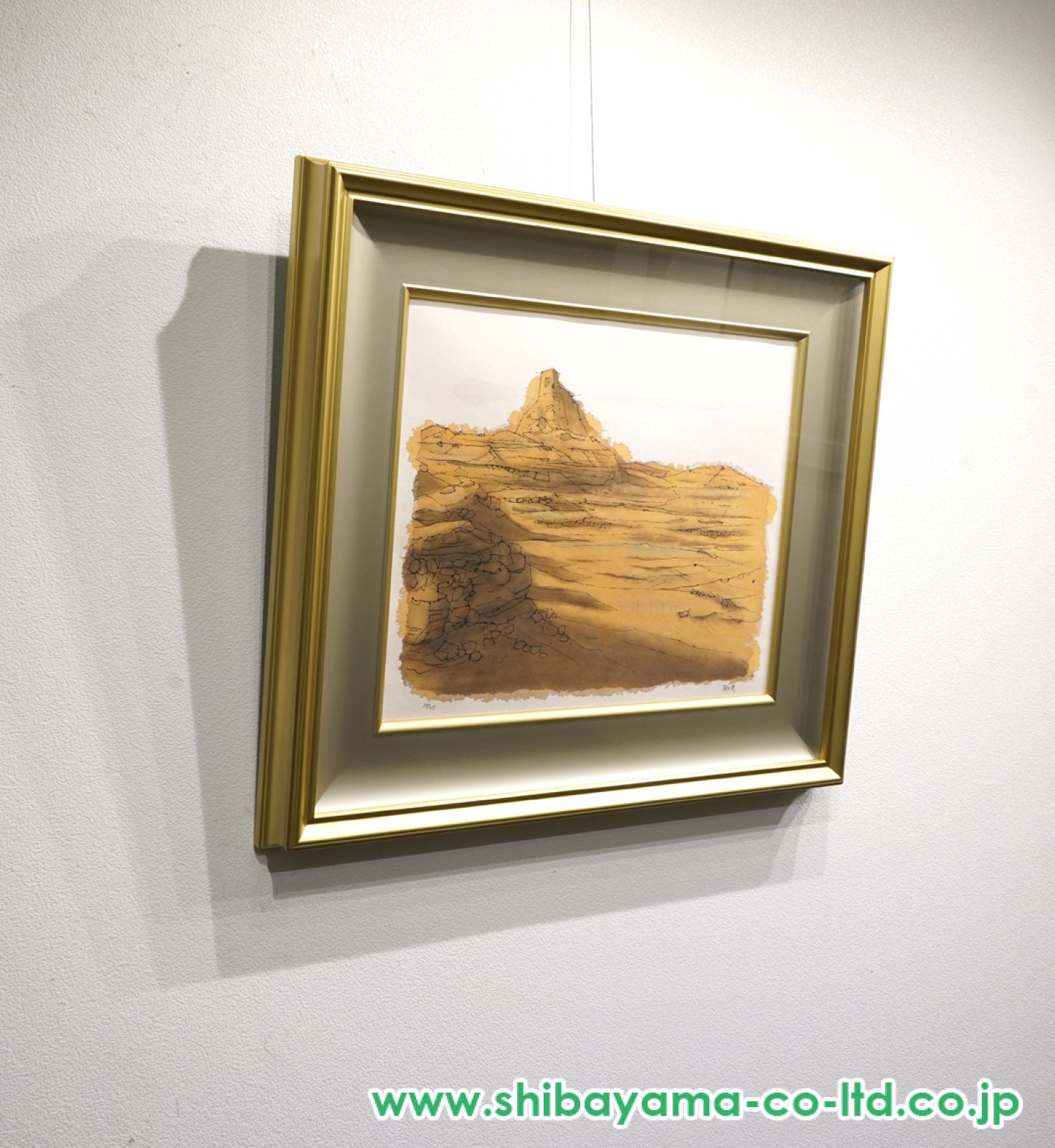 絵画『夕空』ヘイ平山画