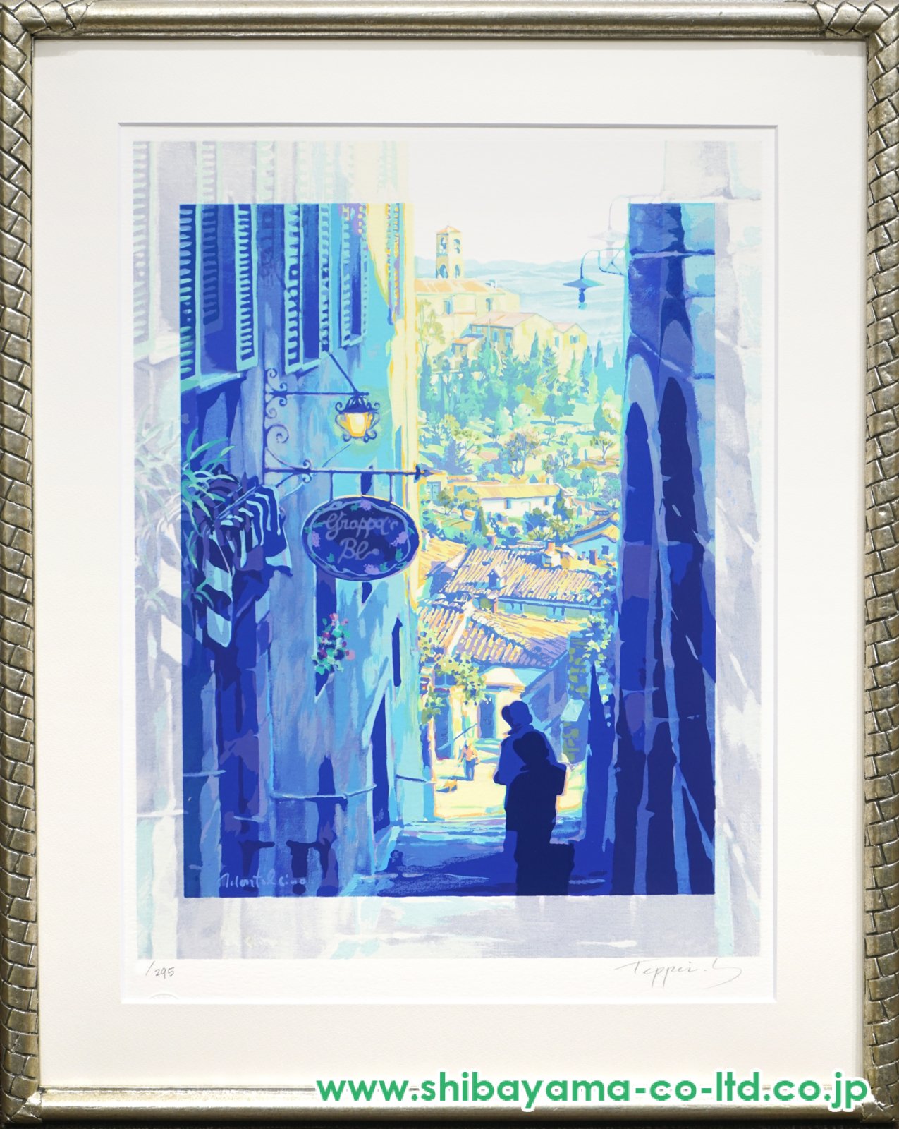 笹倉鉄平☆ 『ジェラテリア』シルクスクリーン 笹倉鉄平「ジェラテリア