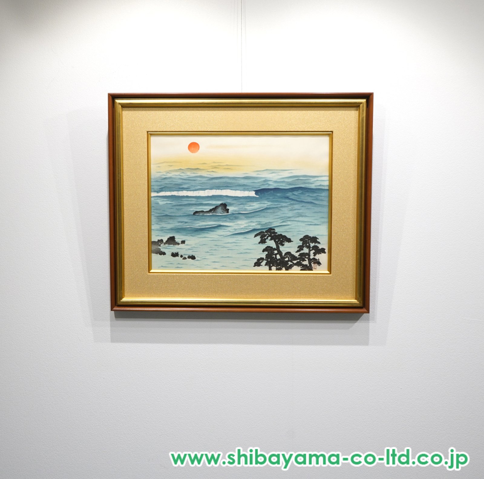 横山大観 海暾】リトグラフ #版画 複製 【公式通販】